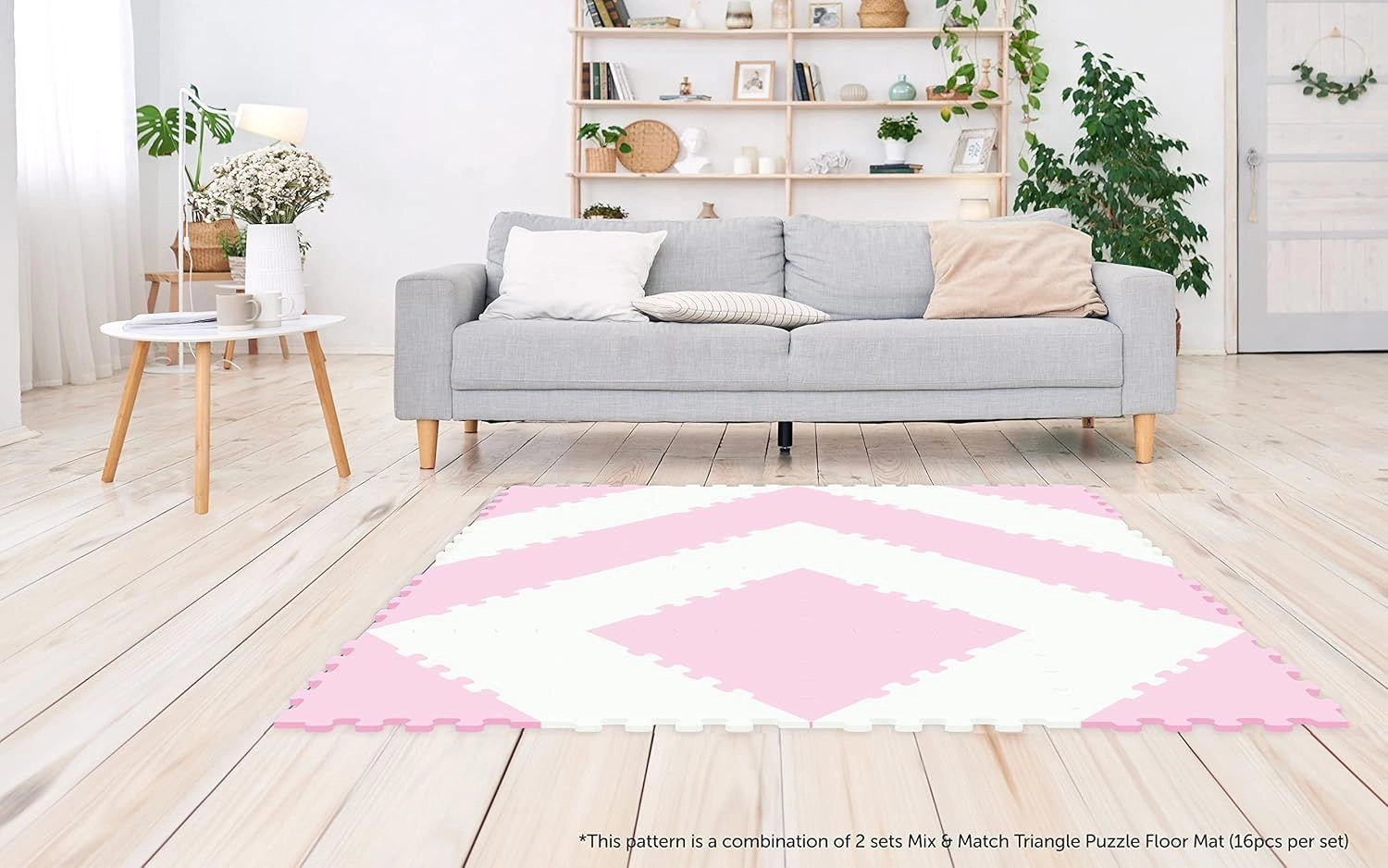 Triangle Puzzle Floor Mat - 10 Months