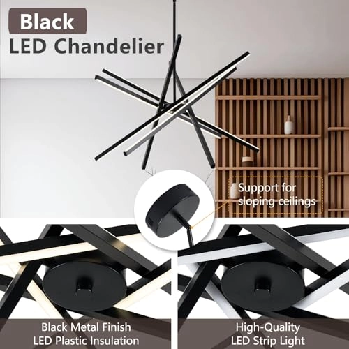 G009P-6BK - LED 6-Lights Dimmable