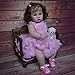 Lifelike Smile Reborn Baby Doll - 24 Inch Silicone Vinyl Gift Box