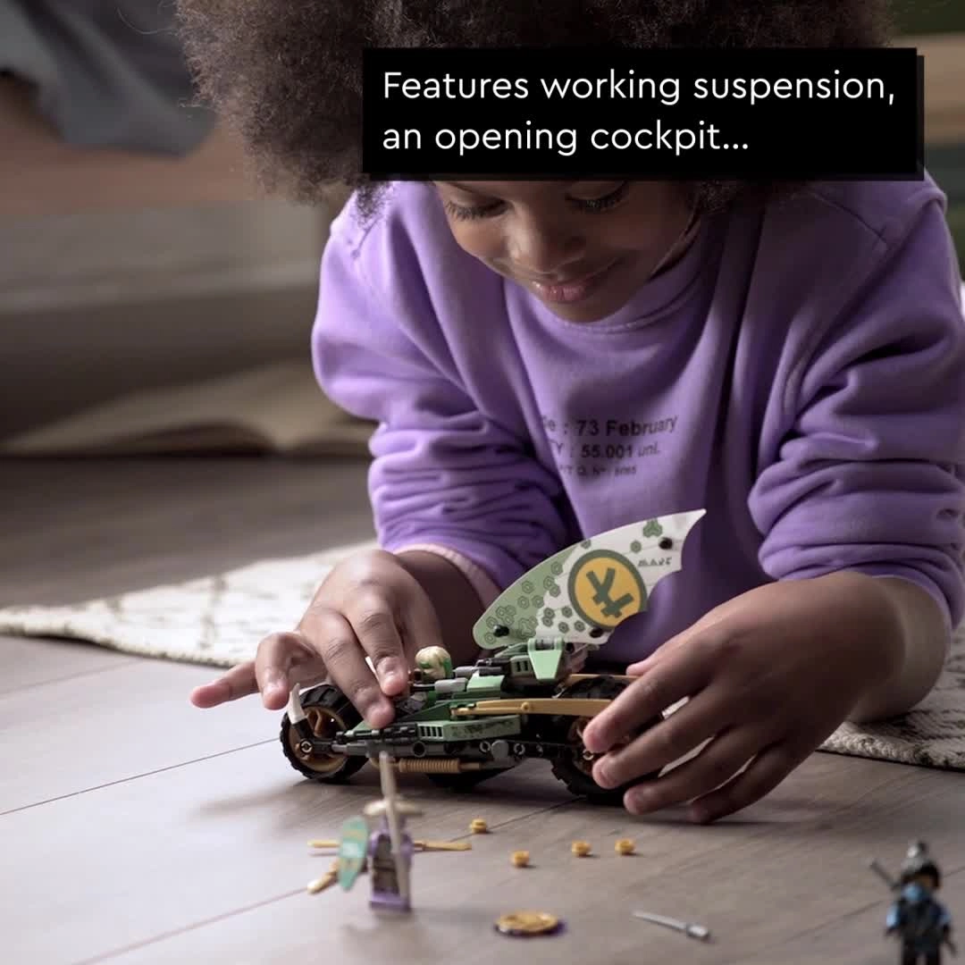 NINJAGO Lloyd’s Jungle Chopper Bike (71745)