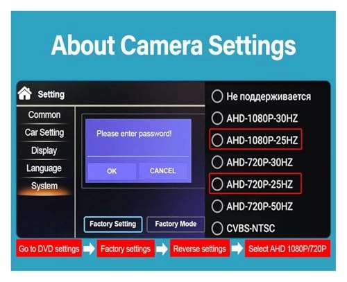 Rear View CCD - Night vision