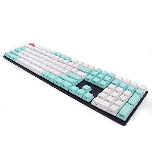 PBT OEM Profile Keycaps - 104 Key Blue