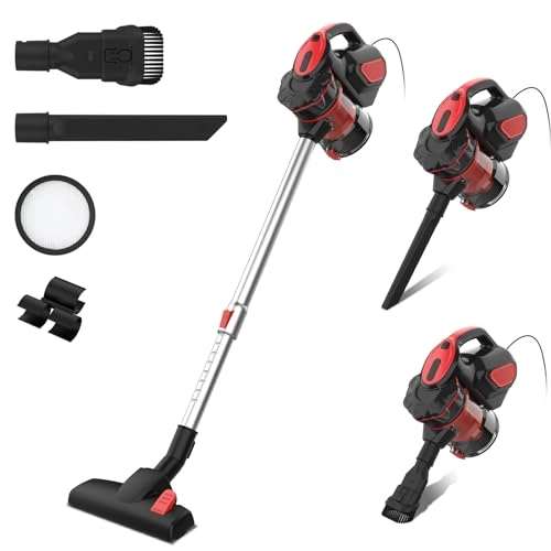 Corded Stick Vacuum Cleaner - 600W 18000Pa