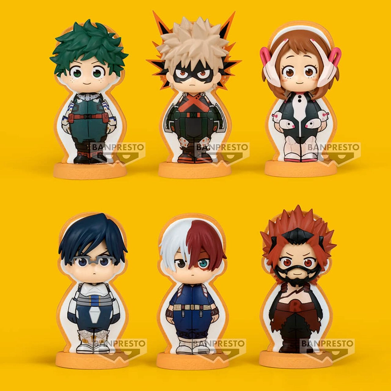 Banpresto Cookie Decolle My Hero Academia Vol.1 - 6cm Set