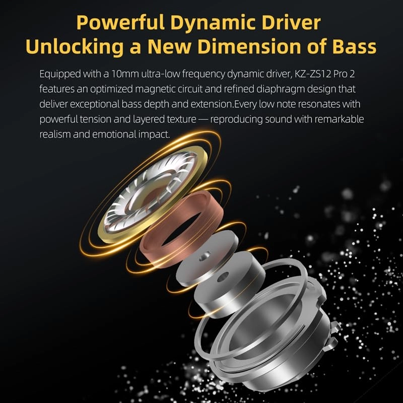 ZS12 PRO 2 Wired Earbud