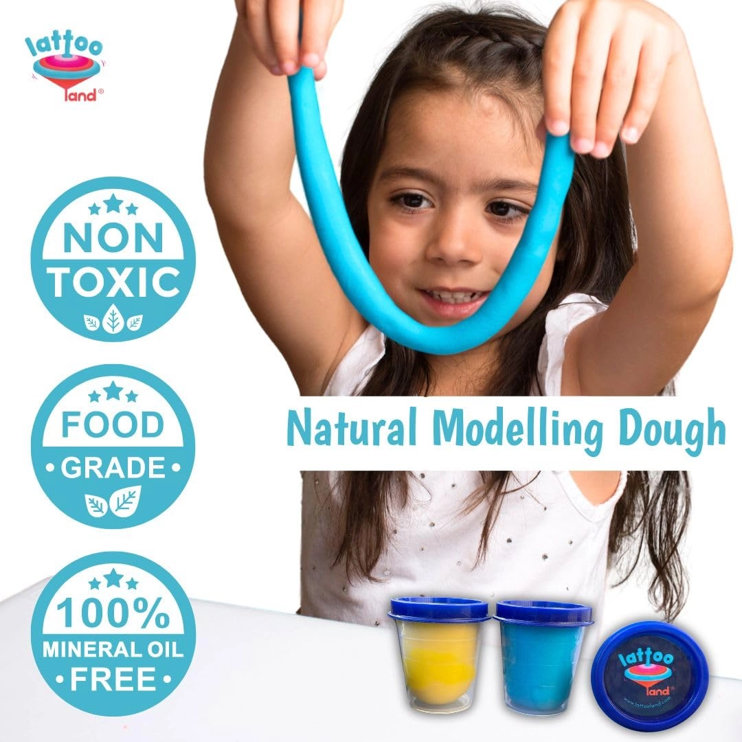 PLAY_DOUGH_SETS - 2+ years 4 pcs
