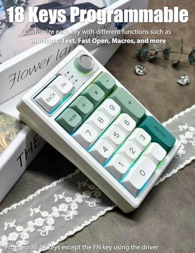 Numeric Keypad - Gasket-Mount Hot-Swap Tri-Mode