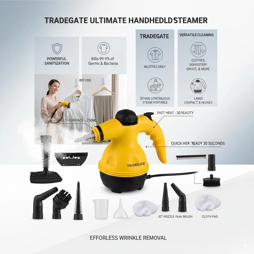 Steam Cleaner Mop - 300ml