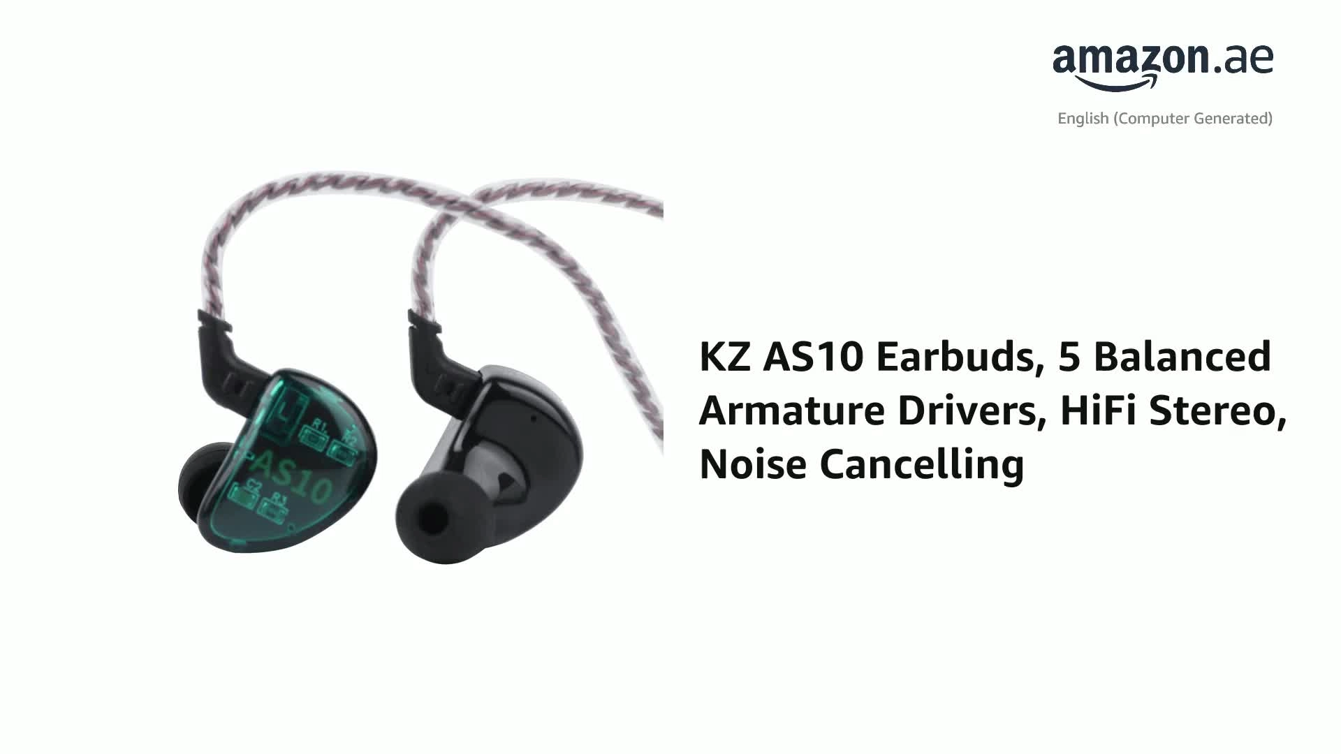 KZ AS10 Wired Earbud