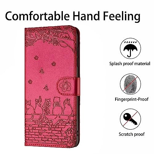 Cat Wallet Case Flip Cover for Xiaomi POCO X4 Pro 5G