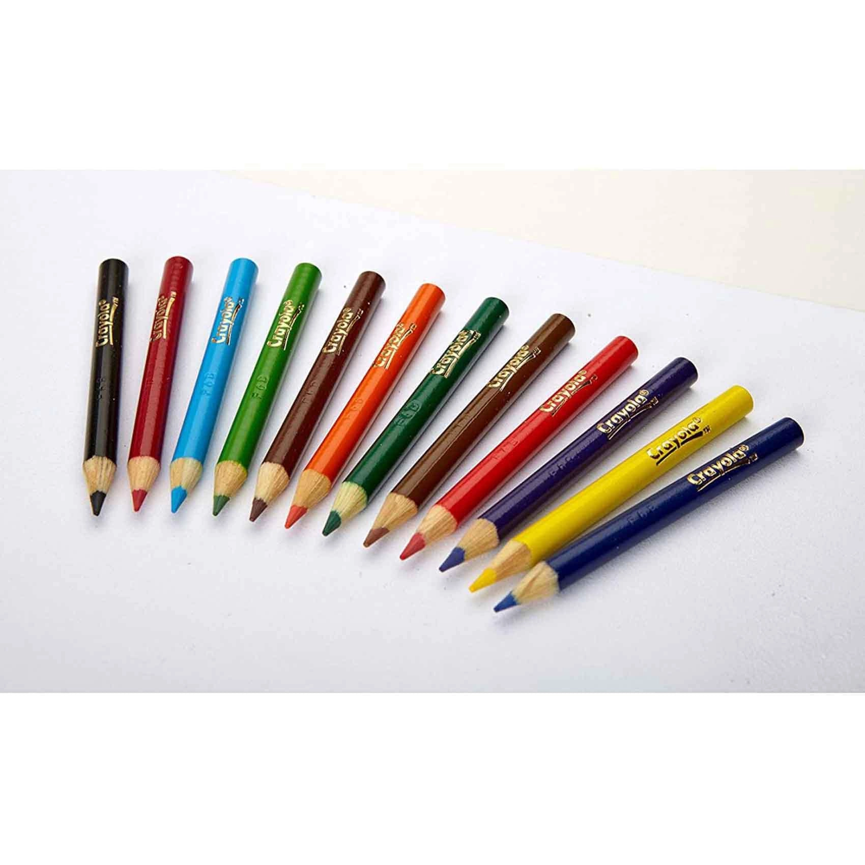 Coloured Woodcase Colour Pencil Set - 12 PCS