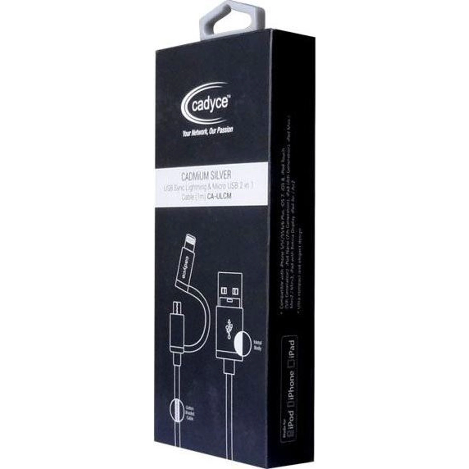 CAULCM Cable Lightning to Micro USB 1m