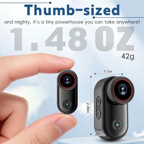 4K Thumb Action Camera - 32GB 30FPS