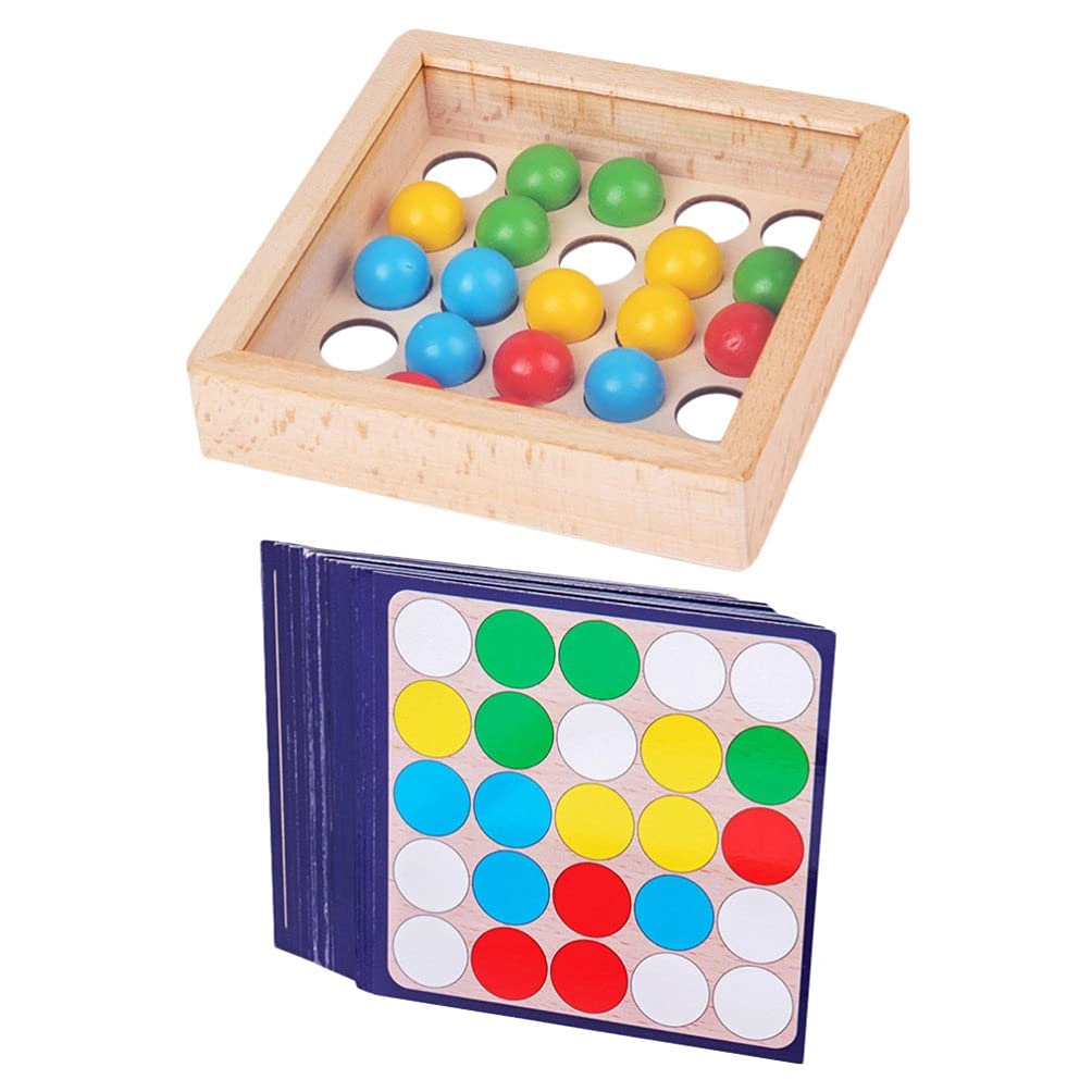 ?Chuugu1545 Matching Game Wooden Puzzle