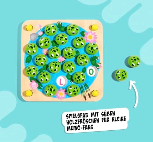 My Frog Memo Game - 3 Years 20 pieces