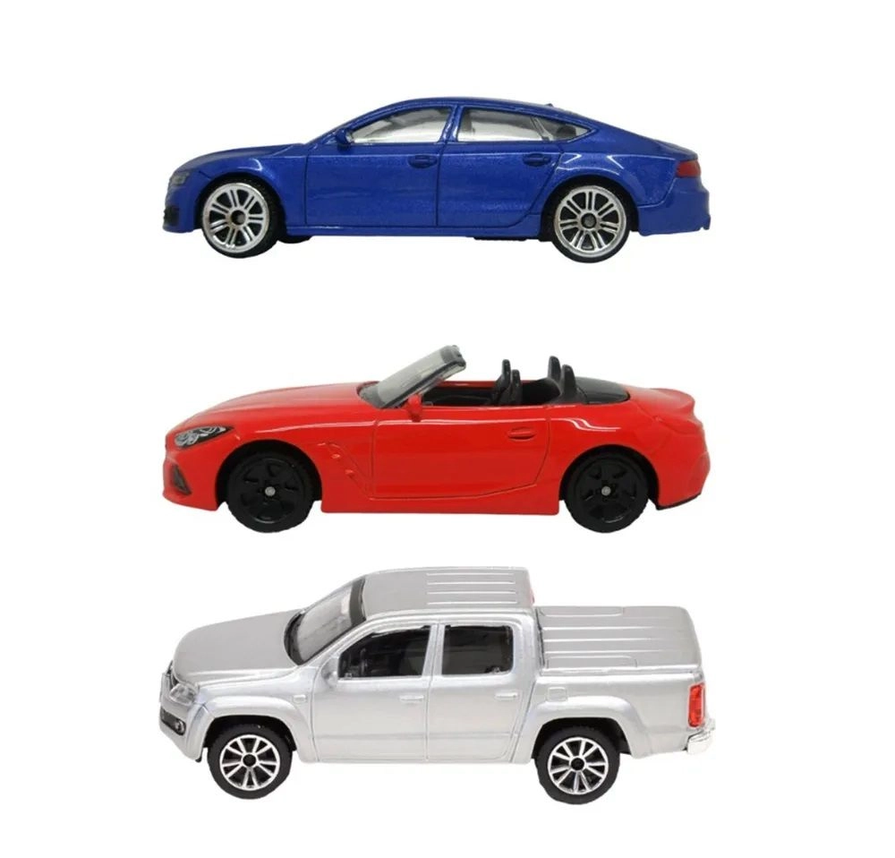 MSZ BMW 1:64 + Audi 1:64 + Volkswagen 1:64 - 3 pcs