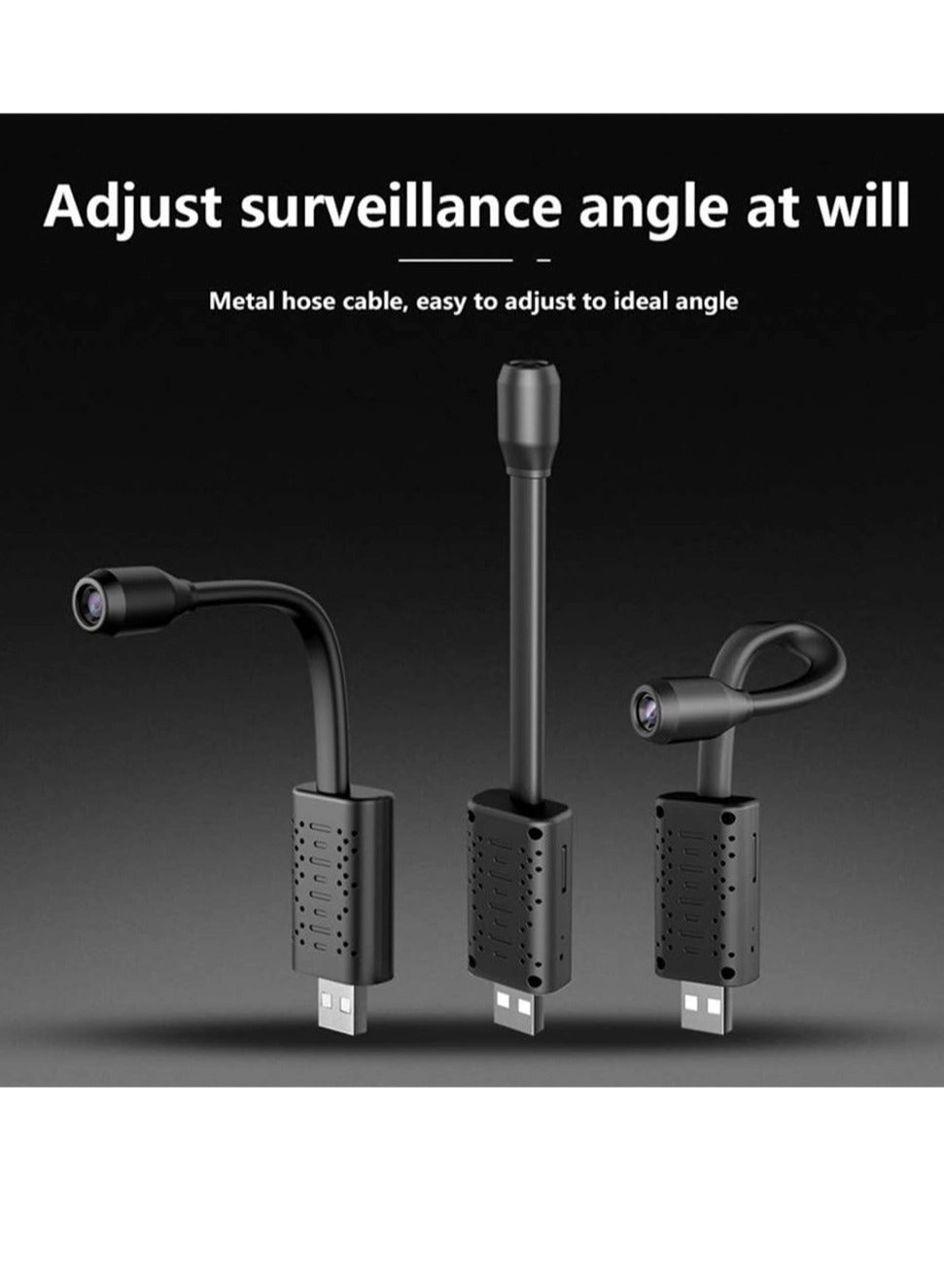 USB IP Camera 360° Motion Detection