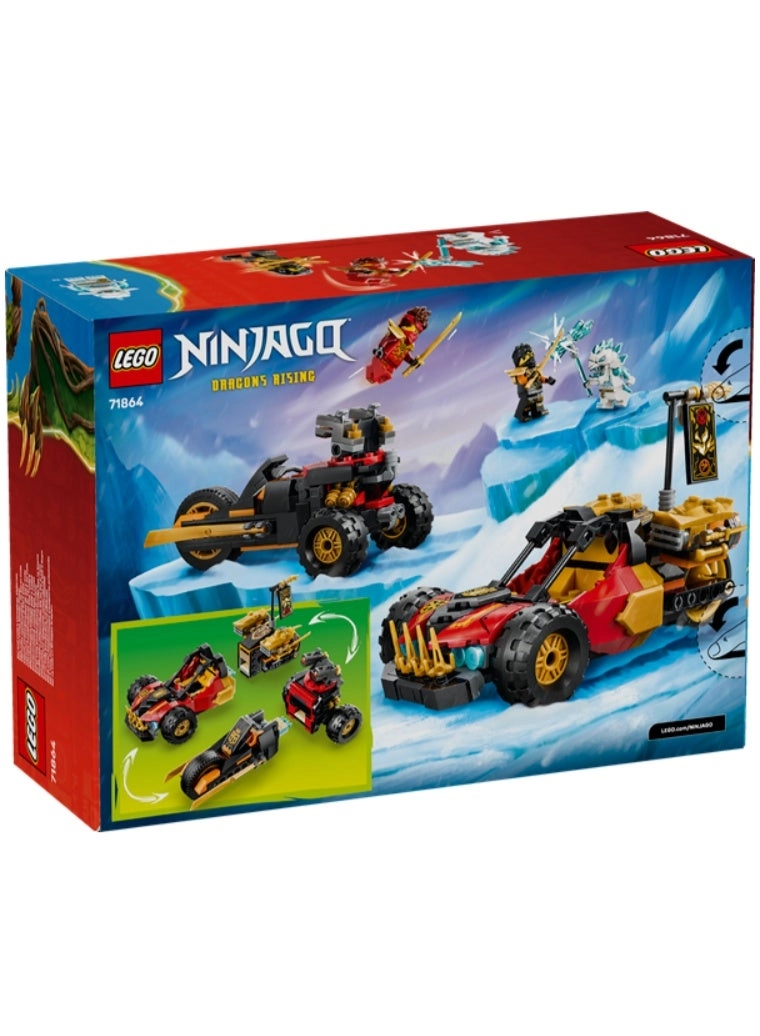 NINJAGO Kai and Cole’s Combiner Vehicles (71864)