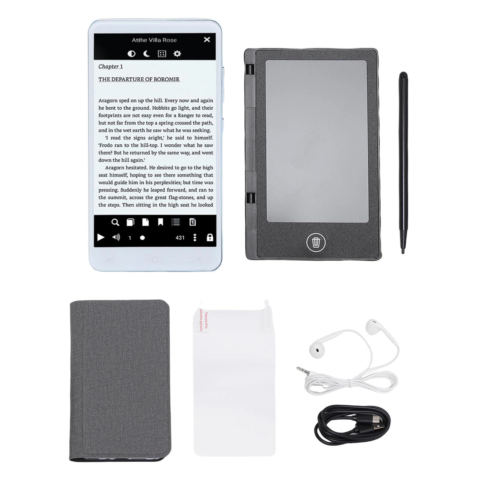Inkless Screen eBook Reader - 5-inch 8GB