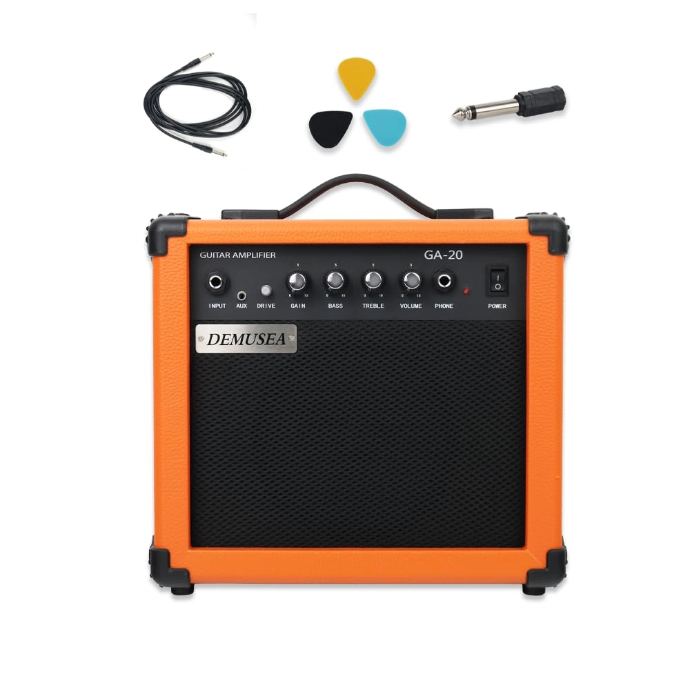 Yuedong Music electric bass amplifier - 20W Orange MP3
