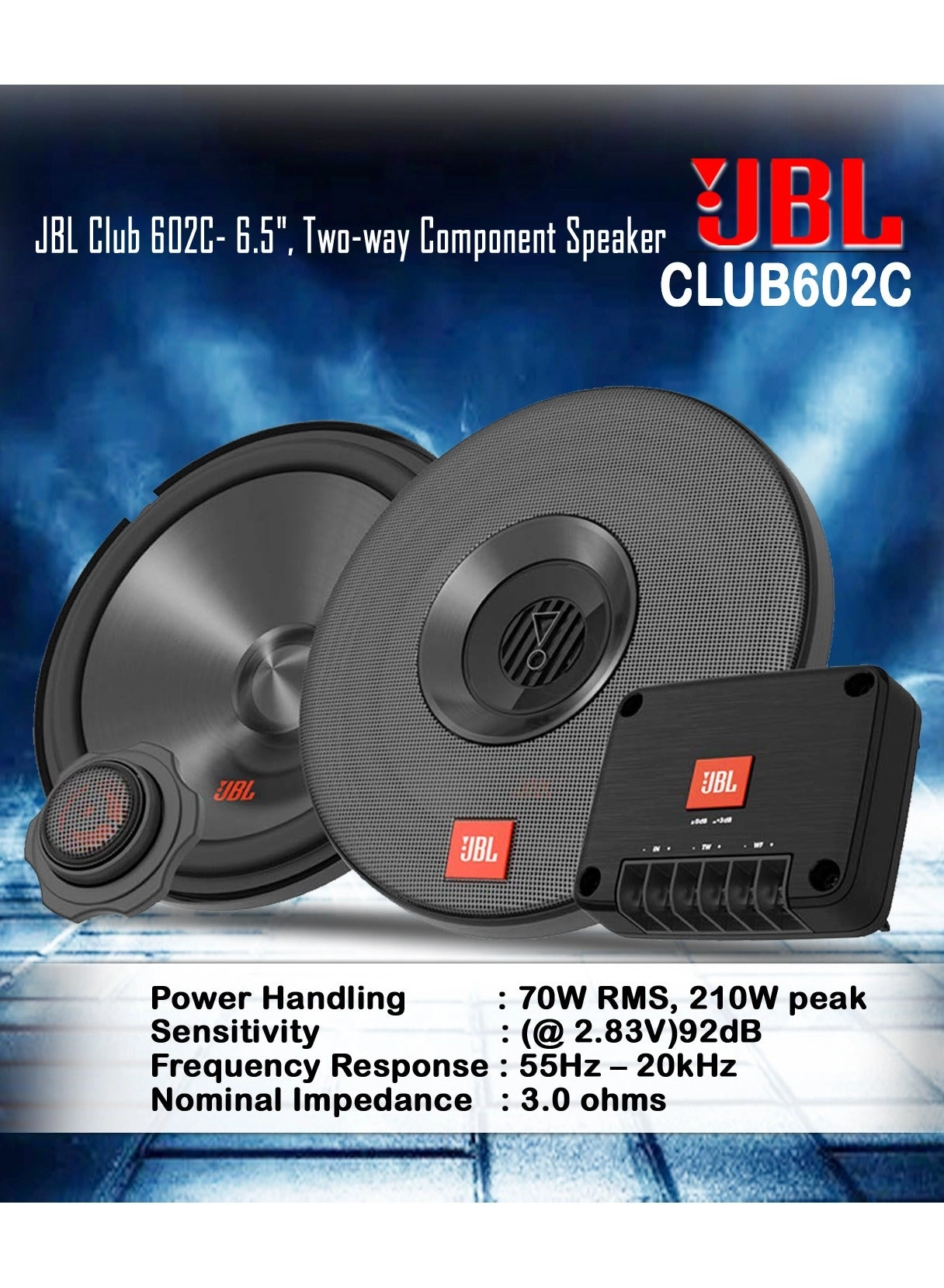 Club 602Ctp - 2 way 70W RMS