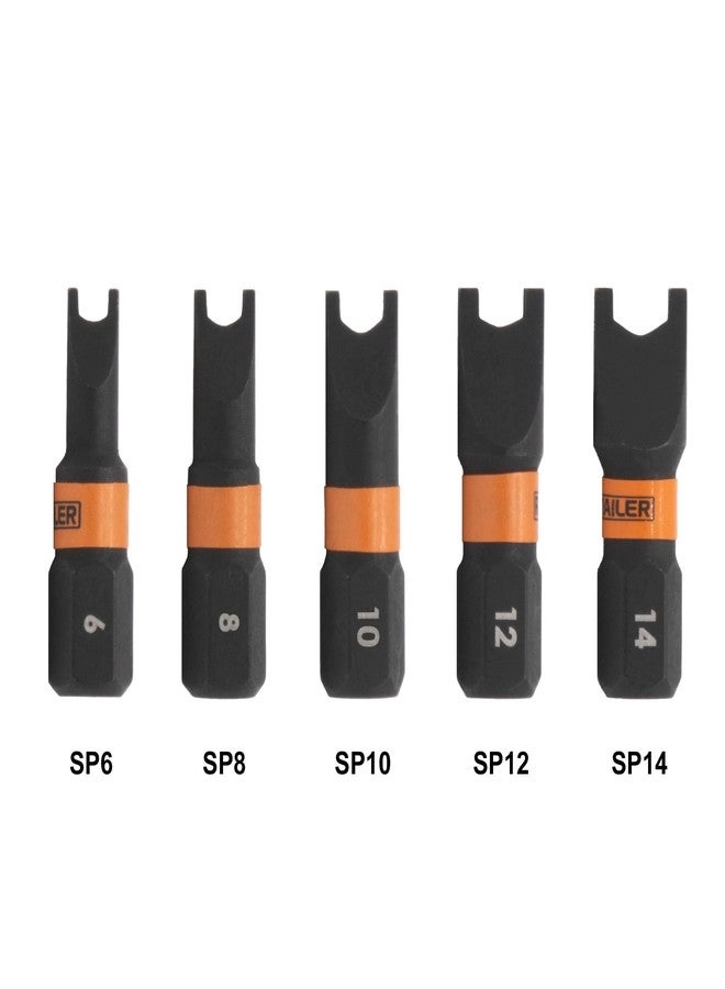 Spanner Screwdriver Bit Set - 5PC 1"