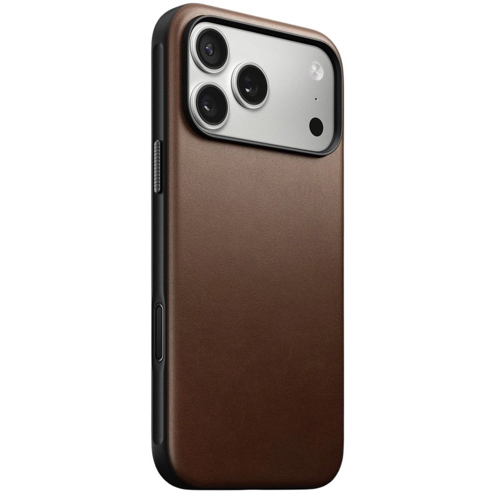 Nomad Modern Leather Case for iPhone 17 Pro Max - Full-grain, sustainably sourced leather