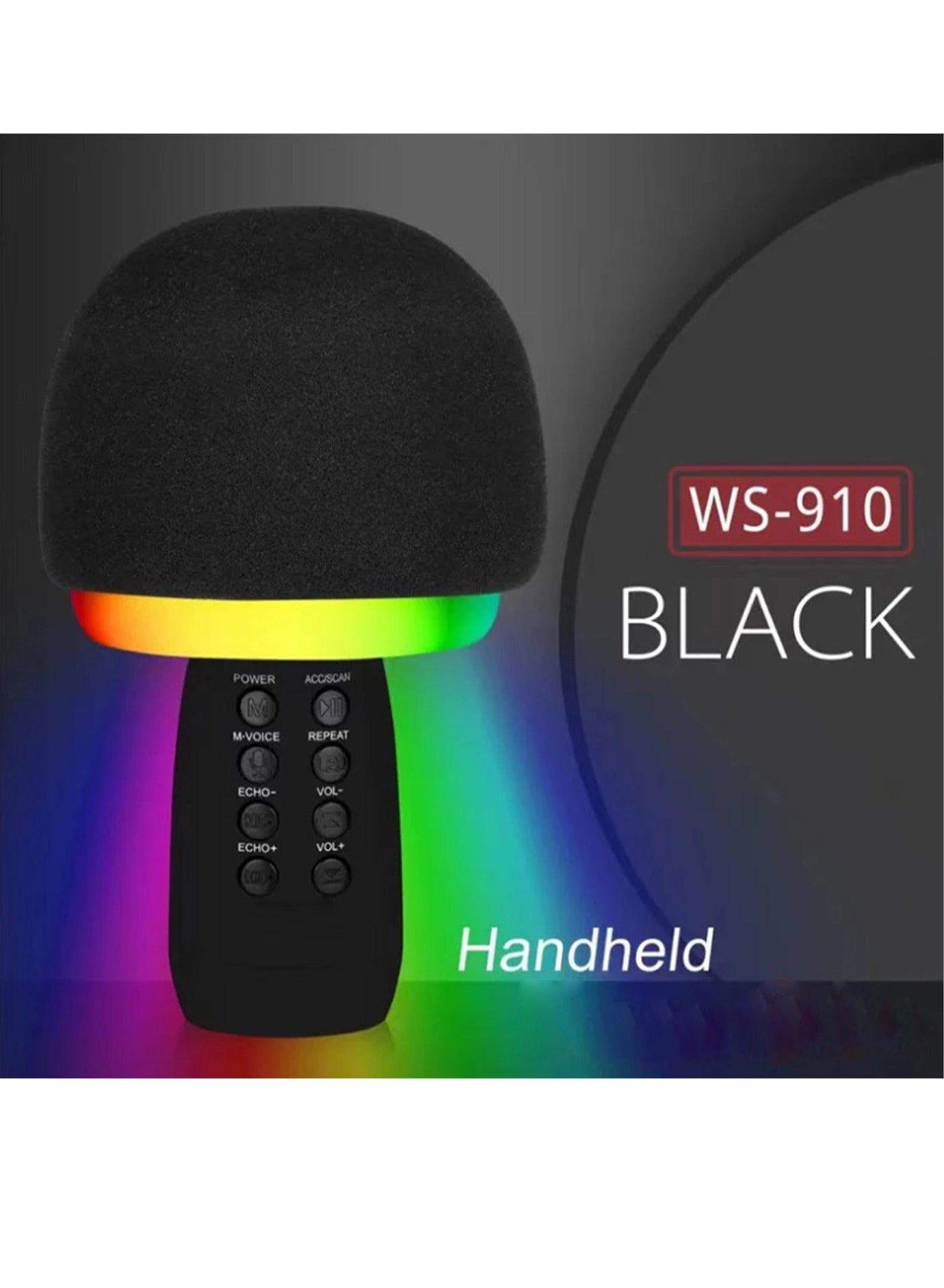 GT-Wheel Portable Wireless Karaoke Microphone - two Y21 microphones