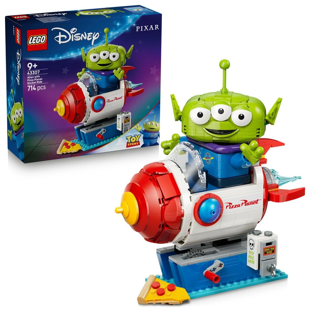 LEGO Toy Story Alien with Pizza Planet Rocket Ride - Disney Pixar