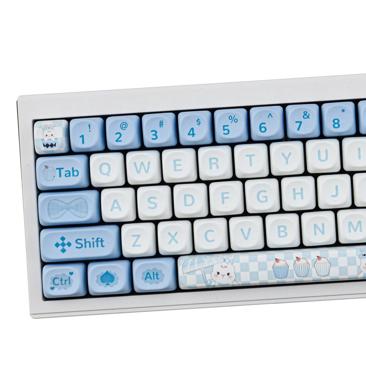 SUEHIODHY Alice Rabbit Keycaps Set - MOA Profile Auxiliary