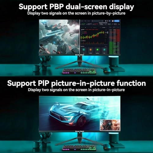 Curved Gaming Monitor - 3440x1440P 34-Inch