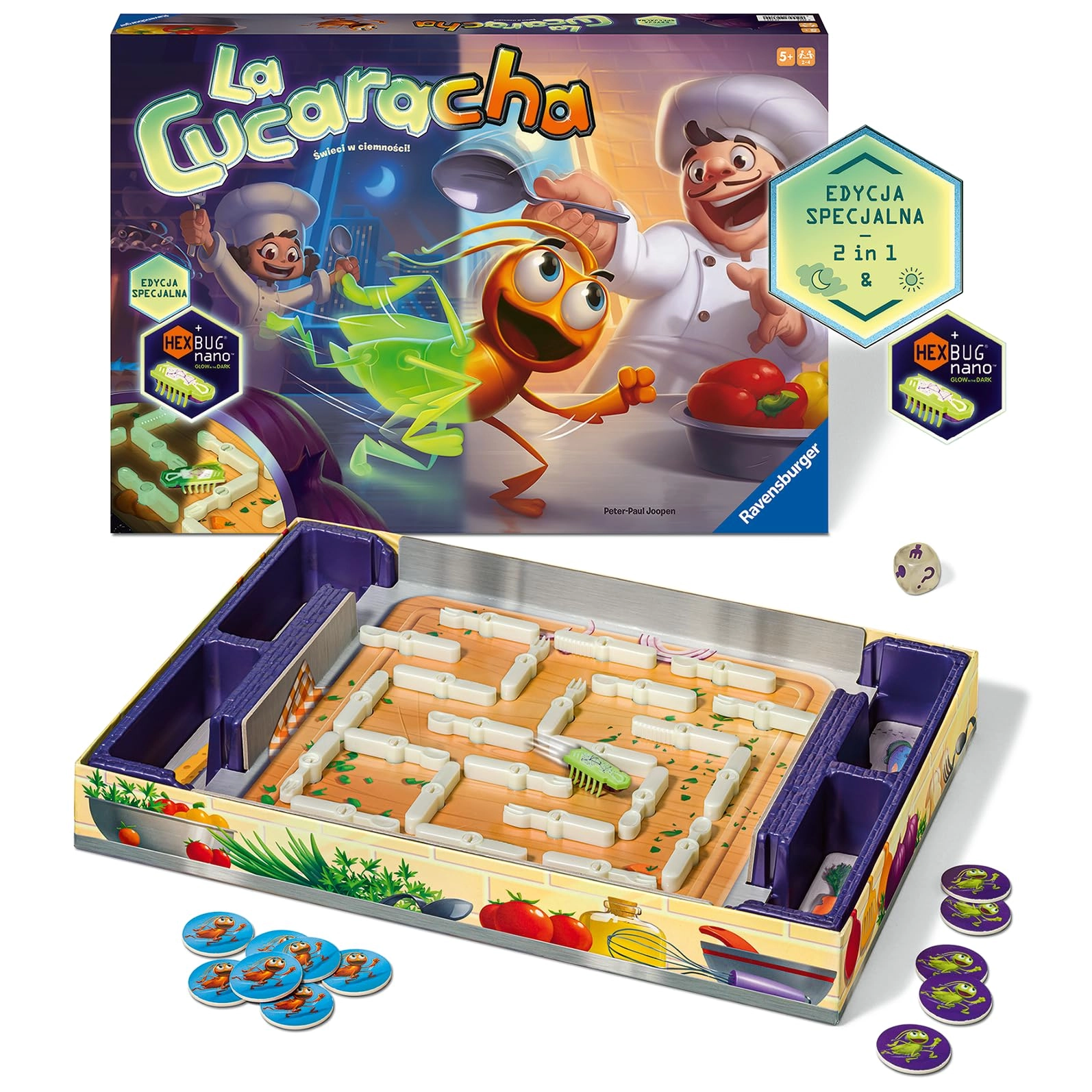 Ravensburger La Cucaracha - Polish 5 years and up