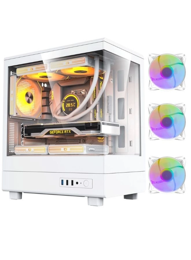 DB330M - Tempered Glass Side Panel Mid Tower