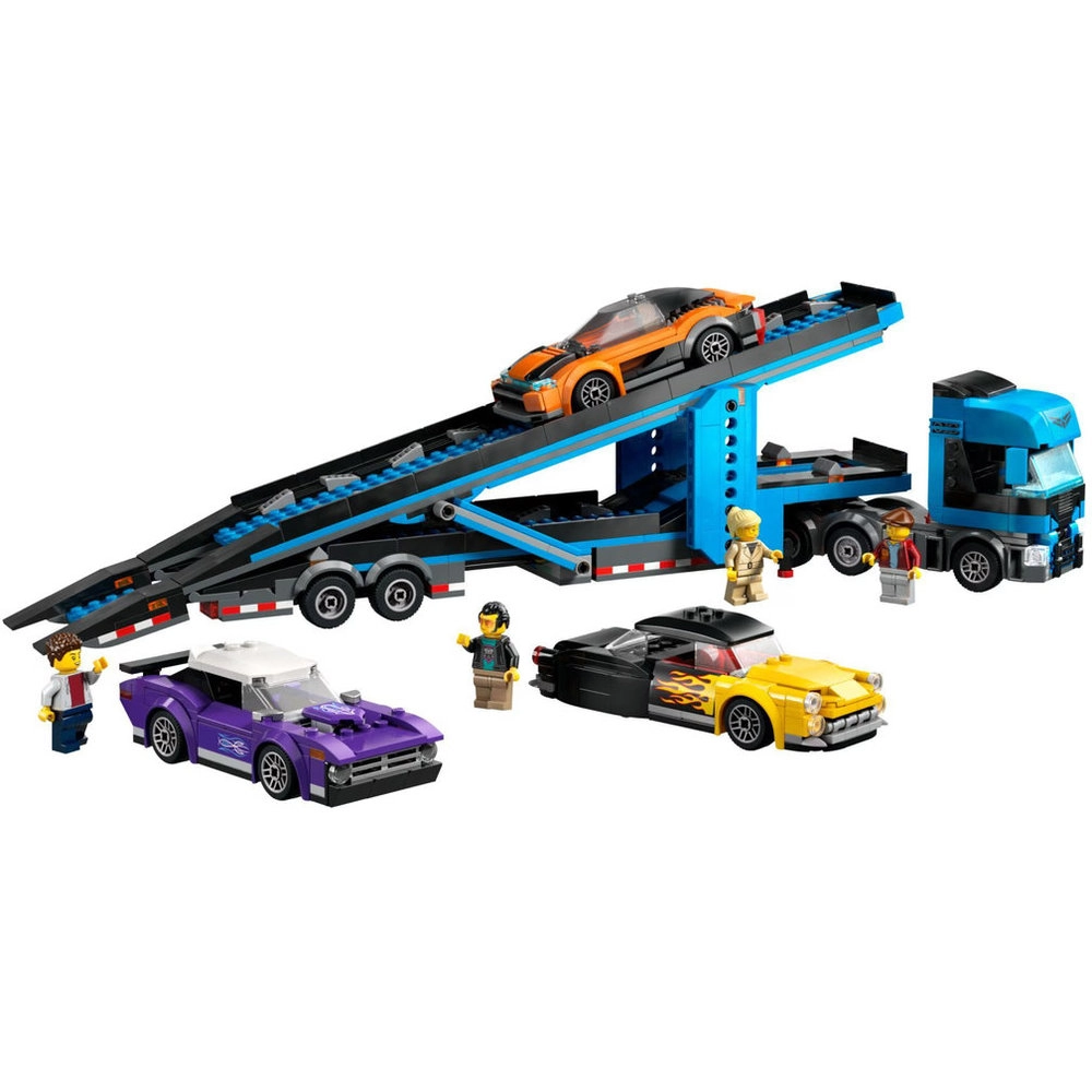 City Car Transporter Truck with Sports Cars (60408)