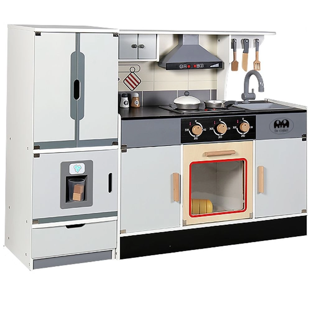 Little Angel Kids Wooden Toy Kitchen Play Set (5551007-MSN22013)