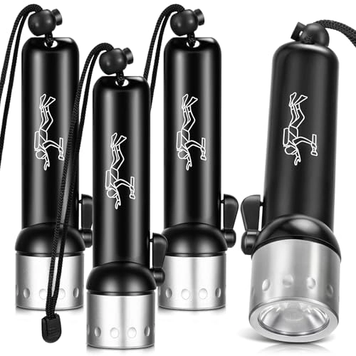 Diving Flashlight - 1000 Lumen T6 LED Waterproof Pack