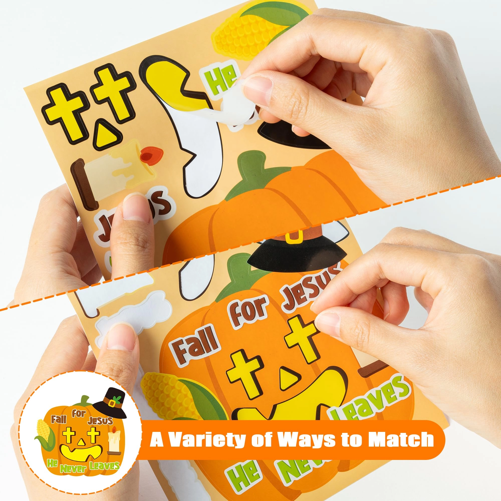 Thanksgiving Sticker Book 40 pcs