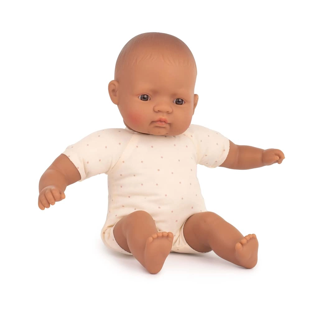 miniLAnD Latin Baby Doll - 32 cm Soft Body Natural