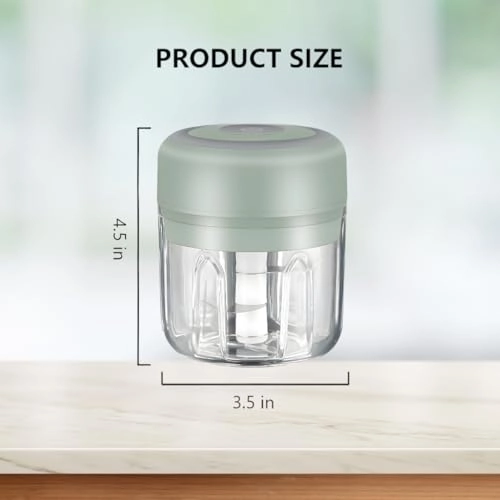 Mini Electric Food Processor - 250ML USB Charging