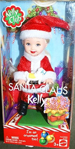 Kelly Doll Ornament - Santa Claus Christmas