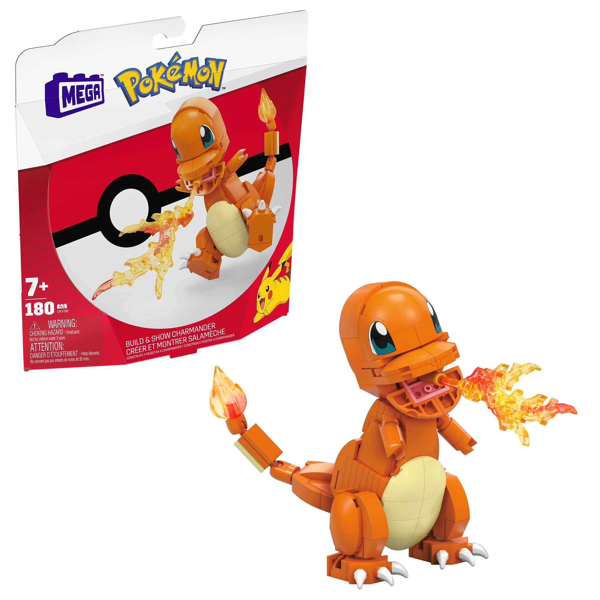 Pokemon Mega Construx Charmander - Construction Set