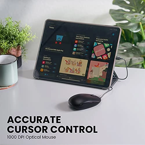 PERIMICE-201C Wired Optical Mouse - USB