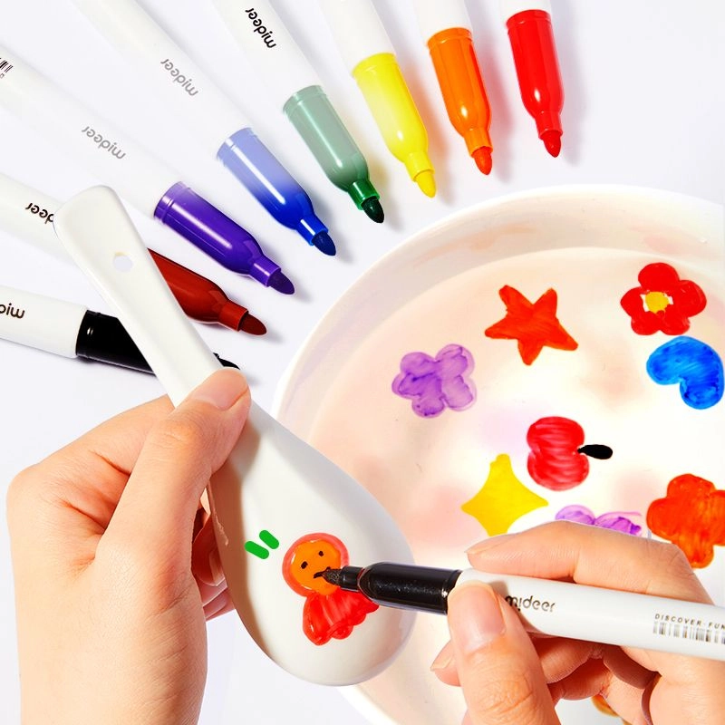 White Board Markers - 8 Colors Durable Tip