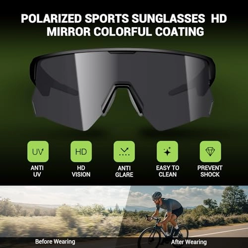 Polarized Sports Smart Sunglasses - TAC Polarized IP54 Bluetooth