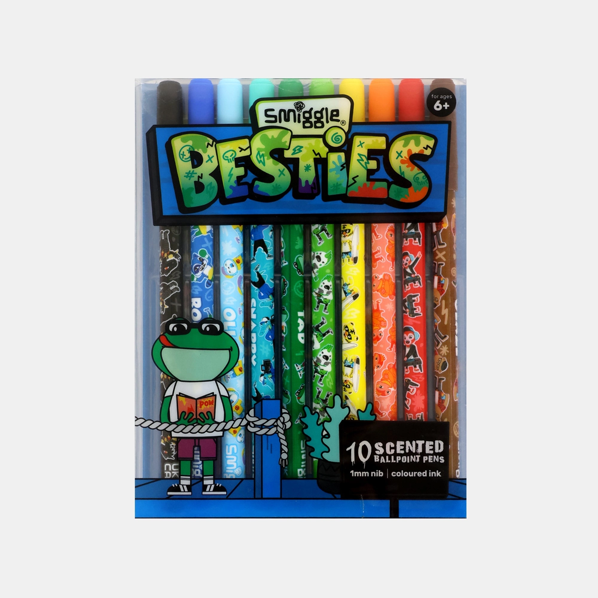 Smiggle Besties Pen Pack - 10 pens