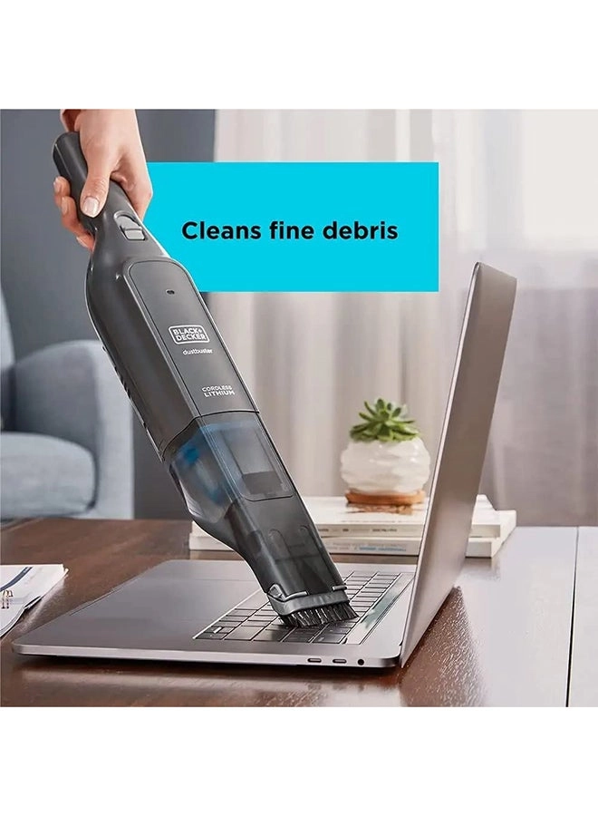 Pelican Handheld Vacuum - 12V 130 ml Dark Titanium