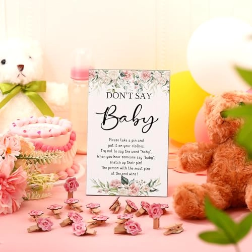 Don't Say Baby - 51 Pcs Baby Shower