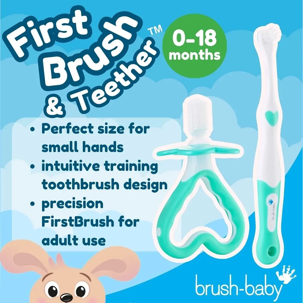 FirstBrush - Blue + Teether