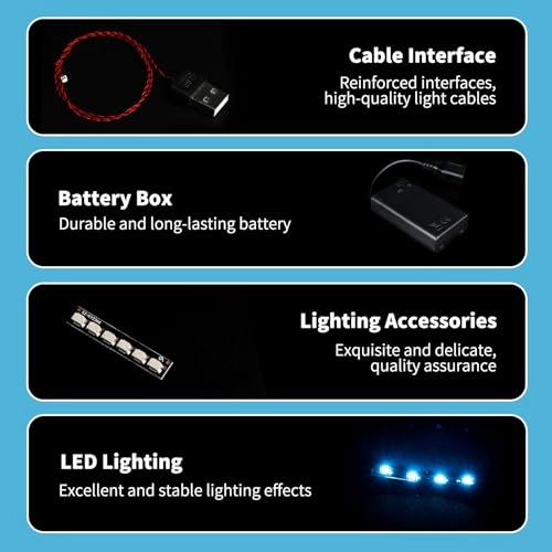 LED RC Light Up Kit - Lego