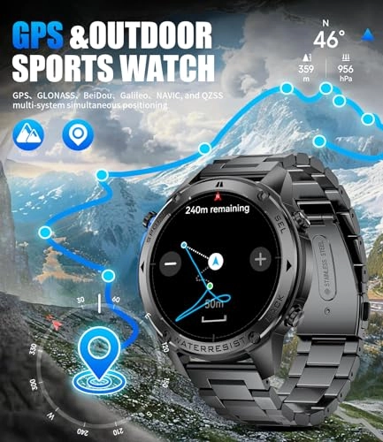 GPS Smart Watch zinc alloy GPS